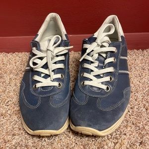 Ecco blue sneakers